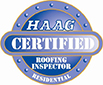 Haag Certified Roof inspector